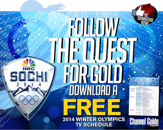 FREE Winter Olympics TV schedule 2014 printable version