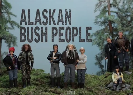 Alaskan Bush People Art Hack parody